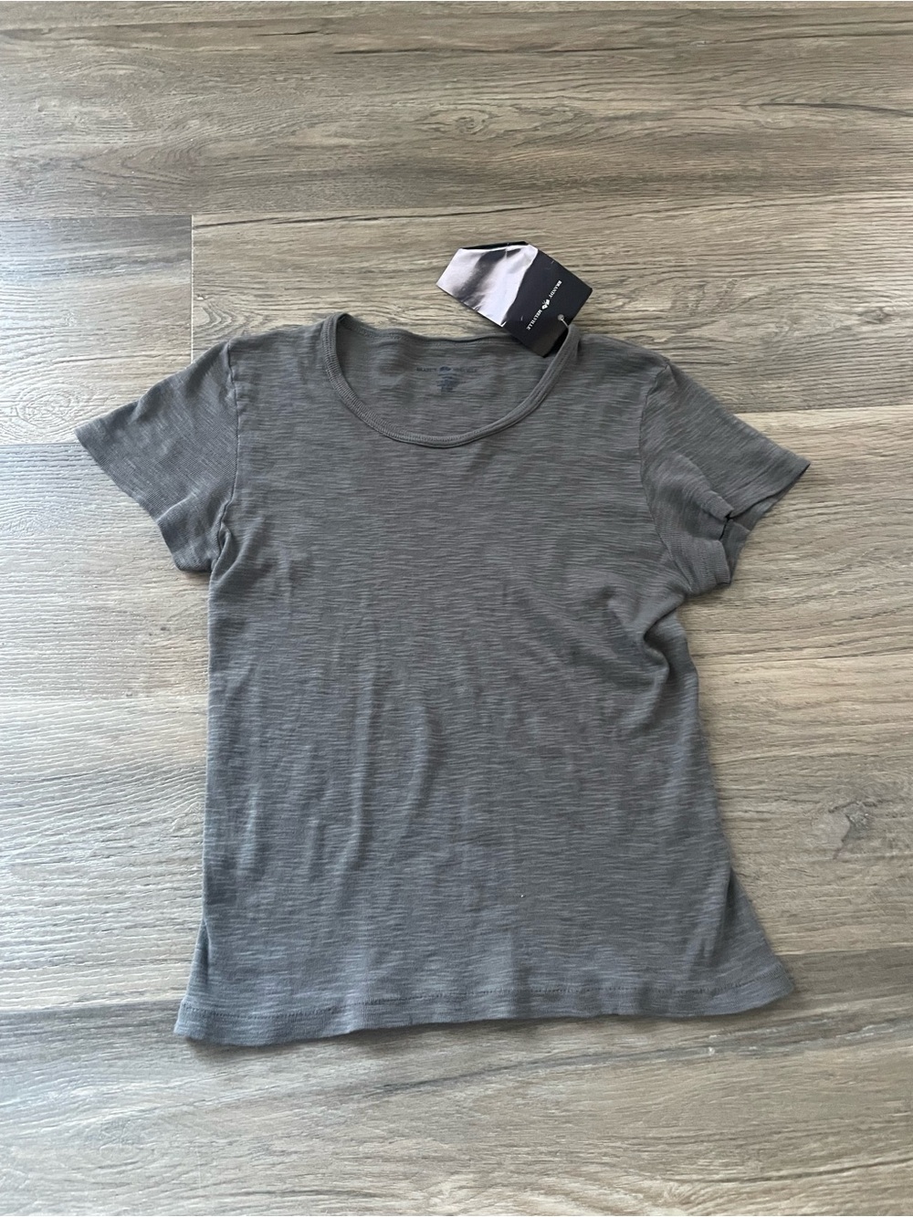 Brandy melville Gray Short-Sleeve Crewneck Tee